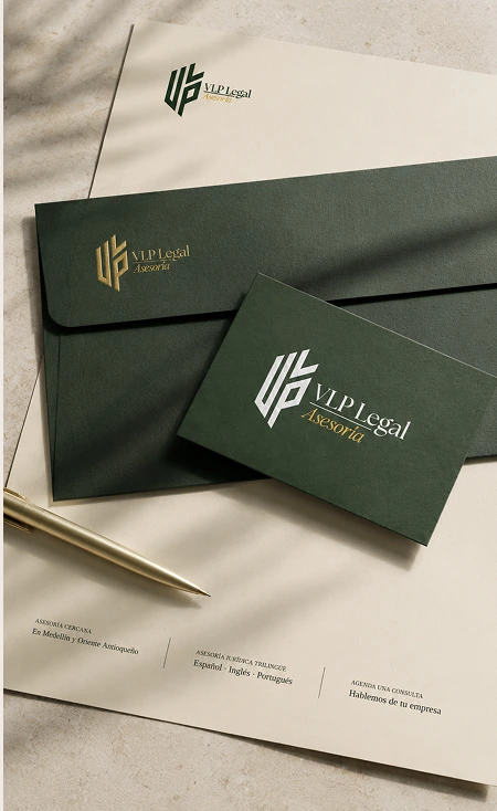 Documentos y papelería de VLP Legal